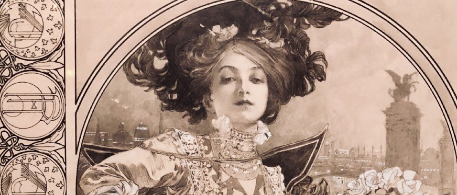 Menu del banchetto ufficiale Expo 1900