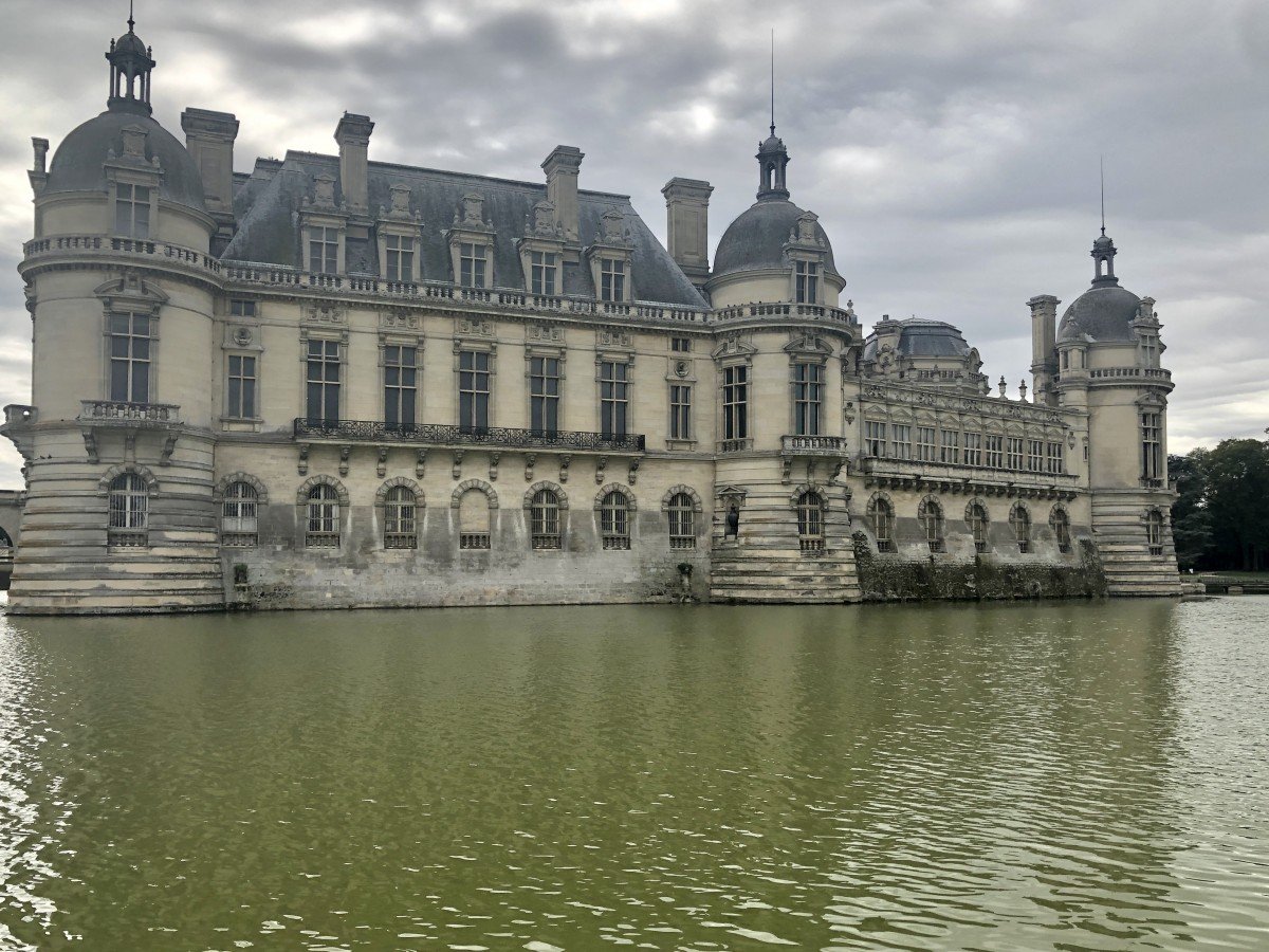 Chantilly, facciata settentrionale
